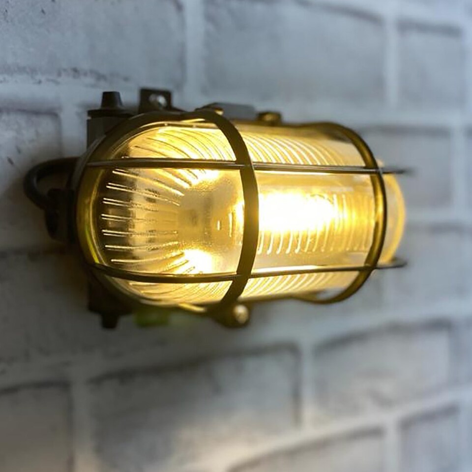 image 1 of CGC Lighting Gina Black Outdoor Cage Bulkhead Wall or Ceiling Light E27 IP44 | Black | Black | Height: 17.5 cm, Width: 12.4 cm, Depth: 10.6 cm