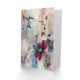 image 2 of Zinnia Flower Blooms Oil Woman Hummingbird Her Birthday Card