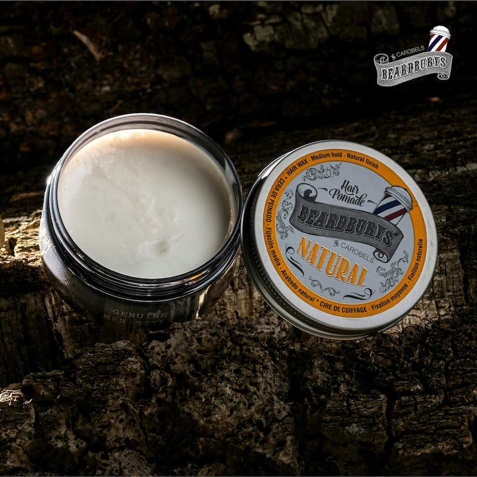 image 1 of Beardburys Hair Wax Natural 100ml