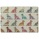 image 1 of Egyptian Cats (Rug) Multi | Medium: 80x150cm