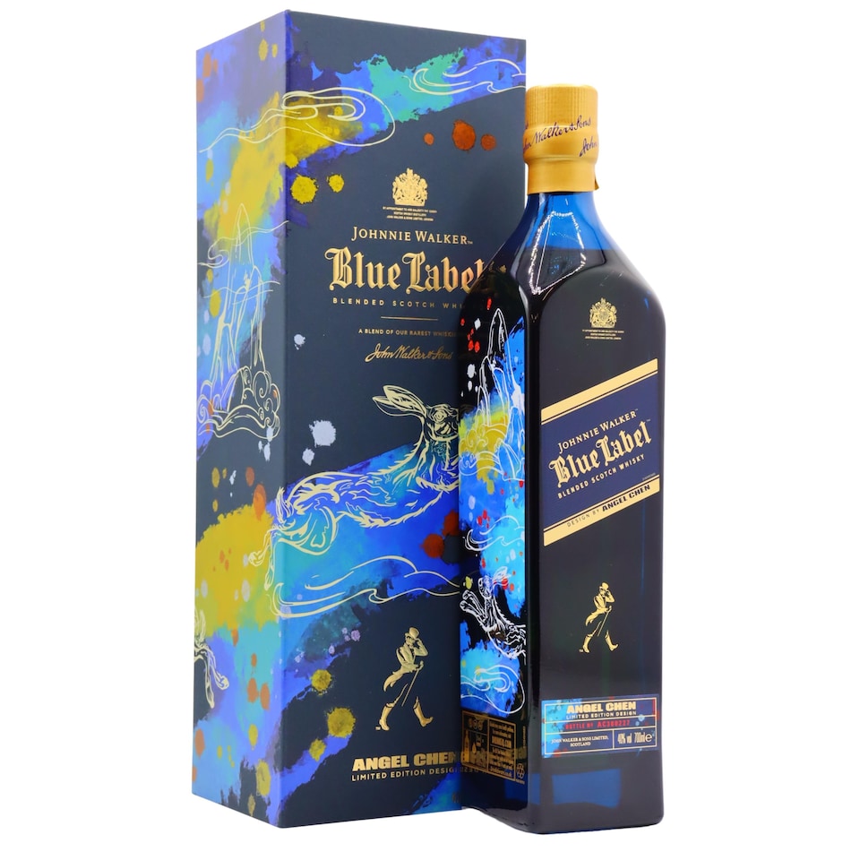 image 1 of Johnnie Walker - Blue Label 2023 Lunar New Year - Year Of The Rabbit Blended Scotch Whisky