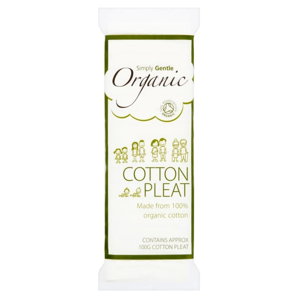 Organic Cotton Pleat 100g (Simply Gentle)