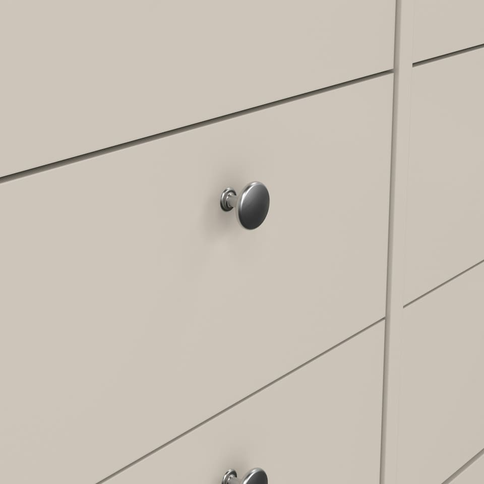 image 1 of Madrid Double Dresser 4+4 Drawers in Cashmere N/A