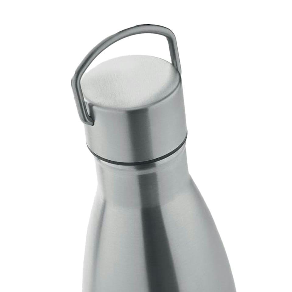 image 1 of MidOcean Manoa Double Wall 500ml Water Bottle - Matt Silver - One Size Multi | One Size