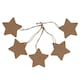image 3 of Christmas Wooden Star Festive Decoration by Icon Craft