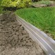 image 1 of Swift Edge Garden Edging - Lawns, Borders, Pathways, Plots, Flowerbeds, Landscaping - Aluminium 100mm tall - 6m pack - Natural