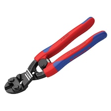 Knipex Cobolt Compact Bolt Cutters 20 Head Multi-component Grip 200mm - Multi Colour - One Size