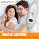 image 4 of Cozytek Double Electric Under Blanket Heated Fitted Mattress Bed Cover | White | White | 1