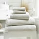 image 1 of Egyptian Cotton Spa Quality Absorbent Bathroom Towels - Soft & Premium Comfort - Hand, Bath, Sheet | Clear | Putty | Hand towel