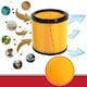image 4 of SPARES2GO Wet & Dry Cartridge Filter compatible with Grizzly NTS 1423-S Inox Vacuum Cleaner