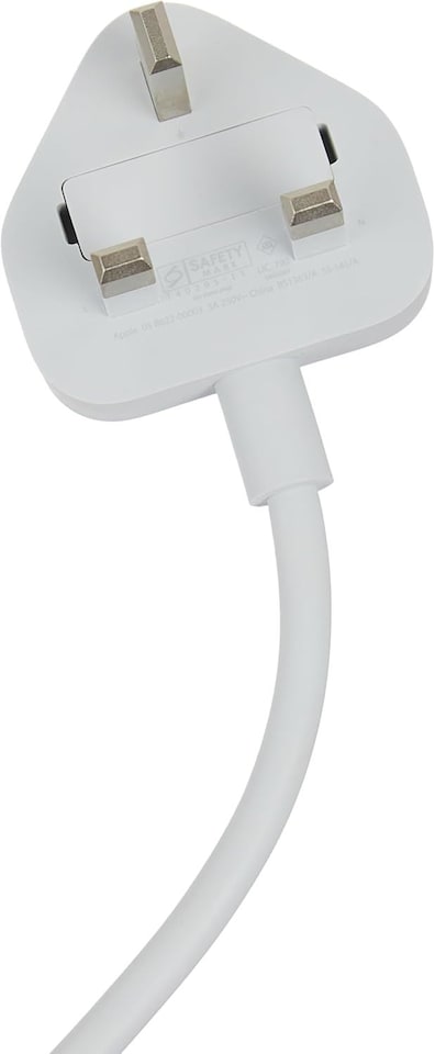 image 1 of Apple Power Adapter Extension Cable 1.8M UK Plug for MacBook White A1689 - MK122B/A | White | White | 1