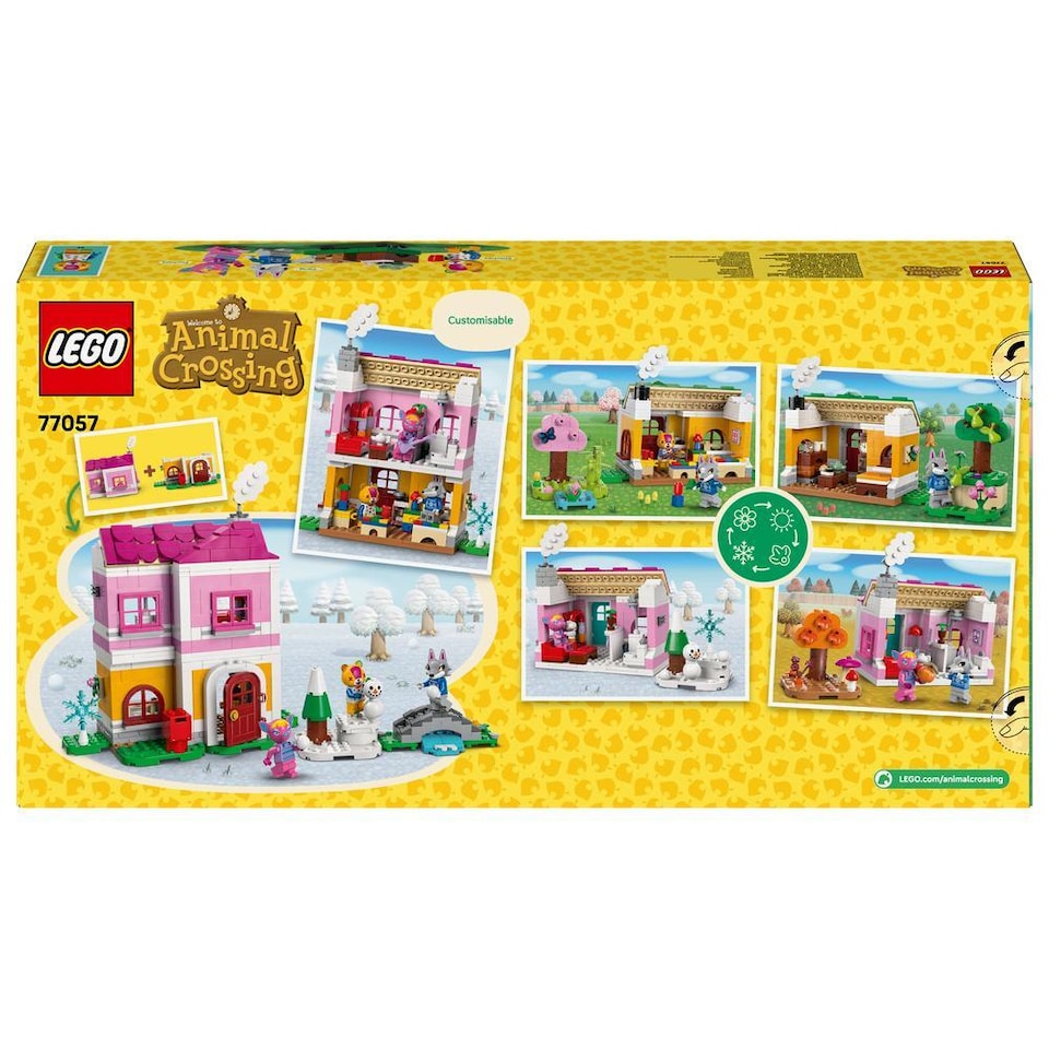 image 1 of LEGO Animal Crossing Creative Houses Seasons of Fun