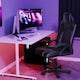 image 9 of Vida Designs Coma Racing Gaming Office Chair Computer Desk Table Chair, Black
