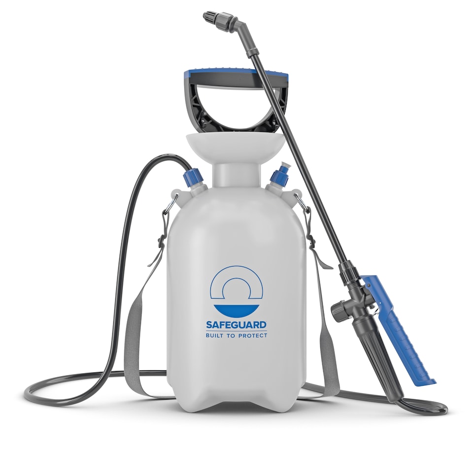 image 1 of NOPE Flea Spray for The Home (2 x 5L Sprayer) Fast-Acting, Odourless & Non-Staining. Indoor and Outdoor Flea Killer