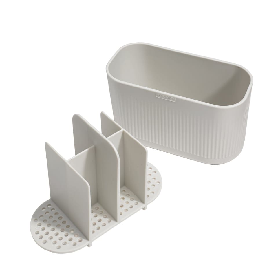 image 1 of Reborn Caddy Bathroom Organizer Large - White