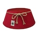 image 1 of Holly International Velvet Christmas Tree Skirt Collar Ruby Red