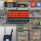 image 9 of DURHAND 30 Cubbie On-Wall Storage Board Tool Screw Organiser Garage w/ Screw Kit
