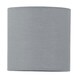image 3 of Set of 2 Romana - Brushed Chrome Touch Operated Table Lamps Bedside Lights Grey Cotton Shade Silver | Grey