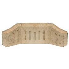Fire Back Brick 8'' - One Colour - One Size