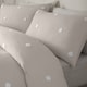 image 3 of Appletree Dot Garden Duvet Cover Set Linen with White Dots