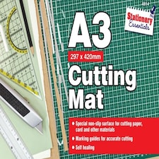 A3 Cutting Rotary Mat Self Healing Non Slip Craft Printed Grid Green