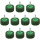 image 3 of 40 Grit 50mm Flap Wheel Disc Abrasive Sanding Pads For Drills 6mm Shank 10pc