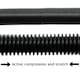 image 3 of SPARES2GO 6m Extra Long Extension Pipe Hose Kit compatible with Nilfisk Vacuum Cleaner (6 Metre Hose + 3 x Adaptors)