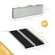 image 10 of HOMCOM Folding Aluminium Wheelchair Ramp 122x73cm 272KG Capacity for Home