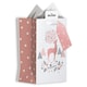image 2 of Rose Gold Stag Design Christmas Perfume Gift Bag