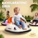 image 3 of AIYAPLAY 360° Rotation 12V Kids Bumper Car w/ Remote Control, Orange