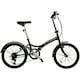 image 1 of Dallingridge Freedom Folding Commuter Bicycle, 20" Wheel, 6 Speed - Black