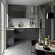 image 2 of 3 Drawer Base Unit 500mm w/ J-Pull Cabinet Door - Super Gloss Graphite Grey | Super Gloss Graphite