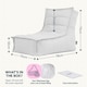 image 7 of Dolce Large Beanbag Outdoor Woven Natural Beige | Cream | Stone | 1