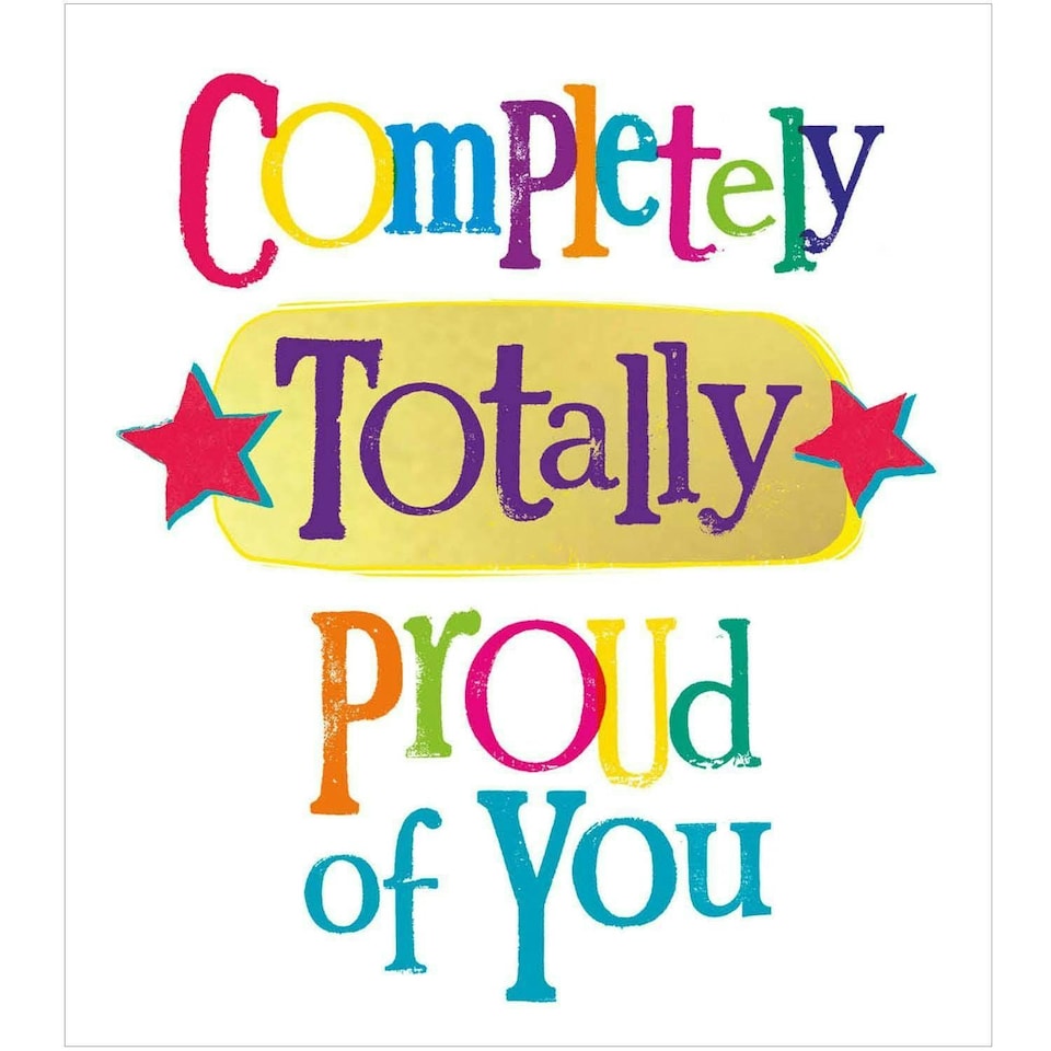 image 1 of Brightside 'Completely Totally Proud of You' Pride Card