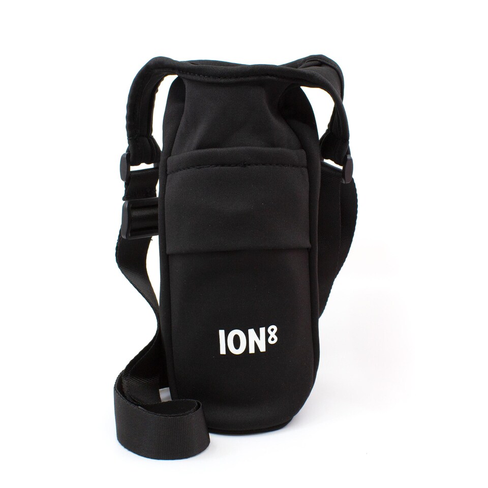 image 1 of Water Bottle Carrier, Fabric, One Size | Black | Black