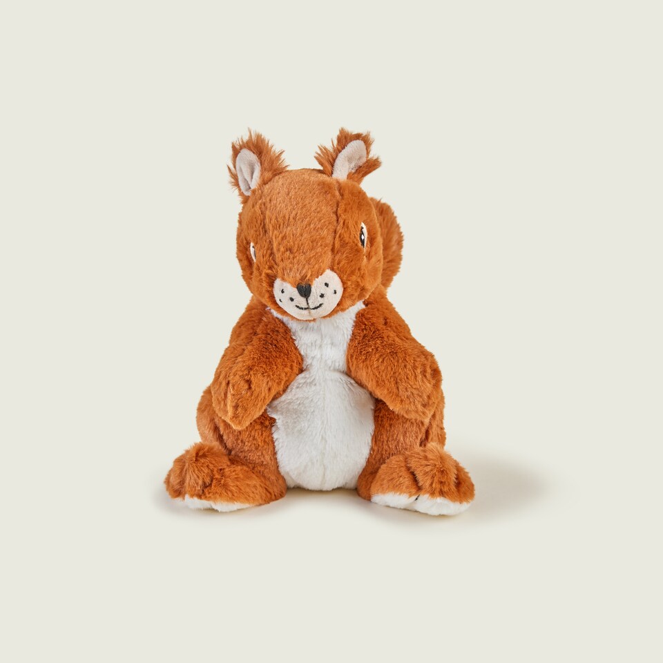 image 1 of Warmies Plush Red Squirrel LARGE