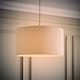 image 3 of ValueLights Reni Large Cream Boucle Pendant Shade | Cream