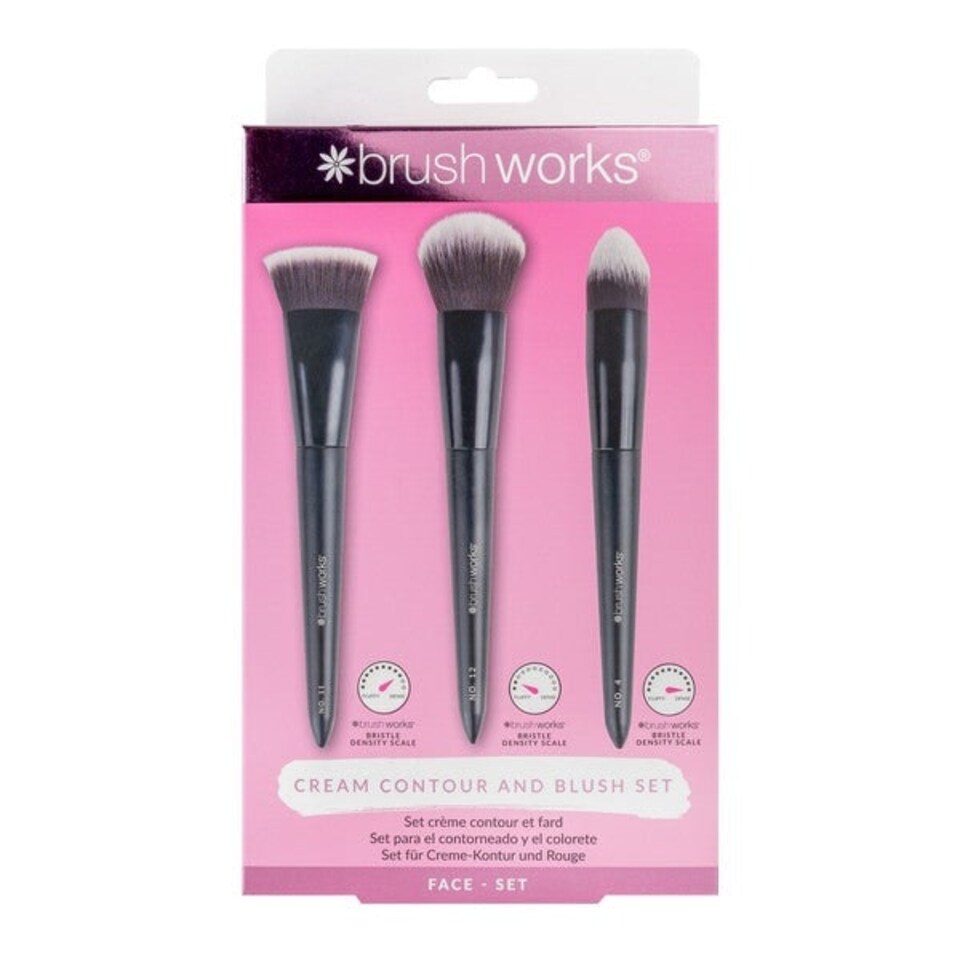 image 1 of Brushworks Cream Contour and Blush Set