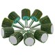 image 7 of 80 Grit 25mm Flap Wheel Disc Abrasive Sanding Pads For Drills 6mm Shank 20pc