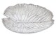 image 3 of Salma Large Silver Finish Lotus Leaf Plate.