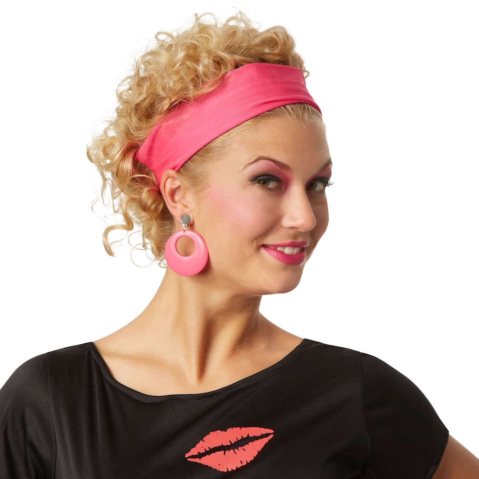 image 1 of Womens 80s Pop Star Costume | Multi | colourful | S | 1