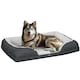 image 1 of PawHut Dog Bed Calming Pet Bed Dog Mattress for Large Dogs - Charcoal Grey