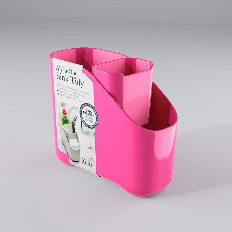 image 1 of Melamine Large Drainer with Inner Bucket | Green | Lime Green