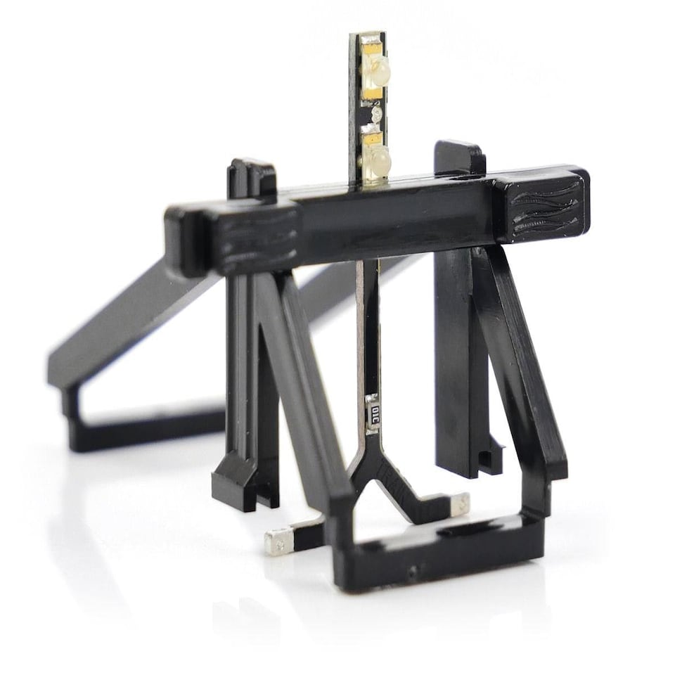 image 1 of Gaugemaster Track Buffer Stop OO Scale with Light