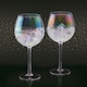 image 3 of BarCraft Iridescent Gin Glasses Set of 2