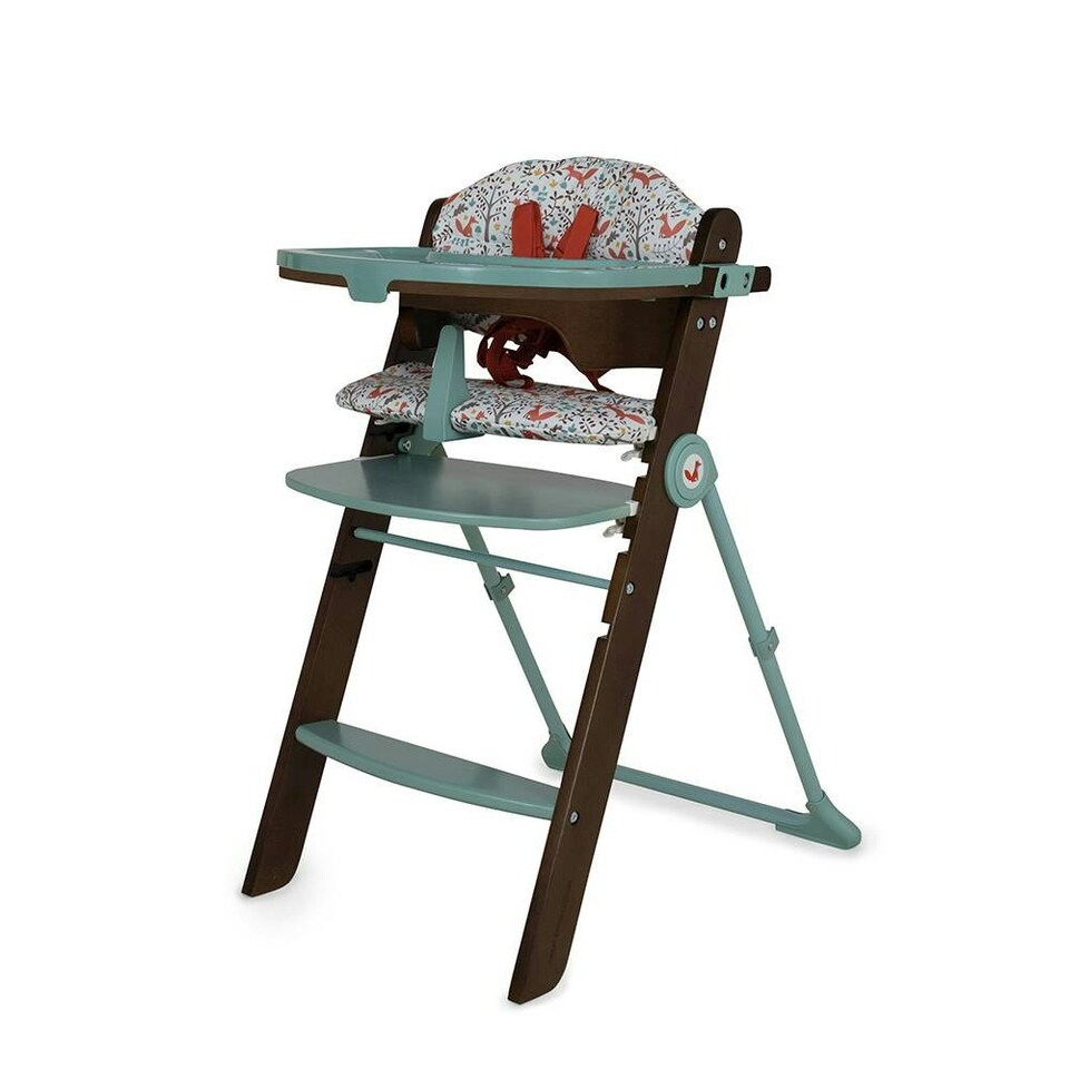 image 1 of Cosatto Waffle Wooden Highchair, 6 Months to 100kg, Compact Fold, Freestanding (Foxford Hall)