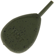 NGT 2.5oz In-line Flat Pear Lead - Dark Green