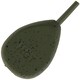 image 1 of NGT 2.5oz In-line Flat Pear Lead - Dark Green