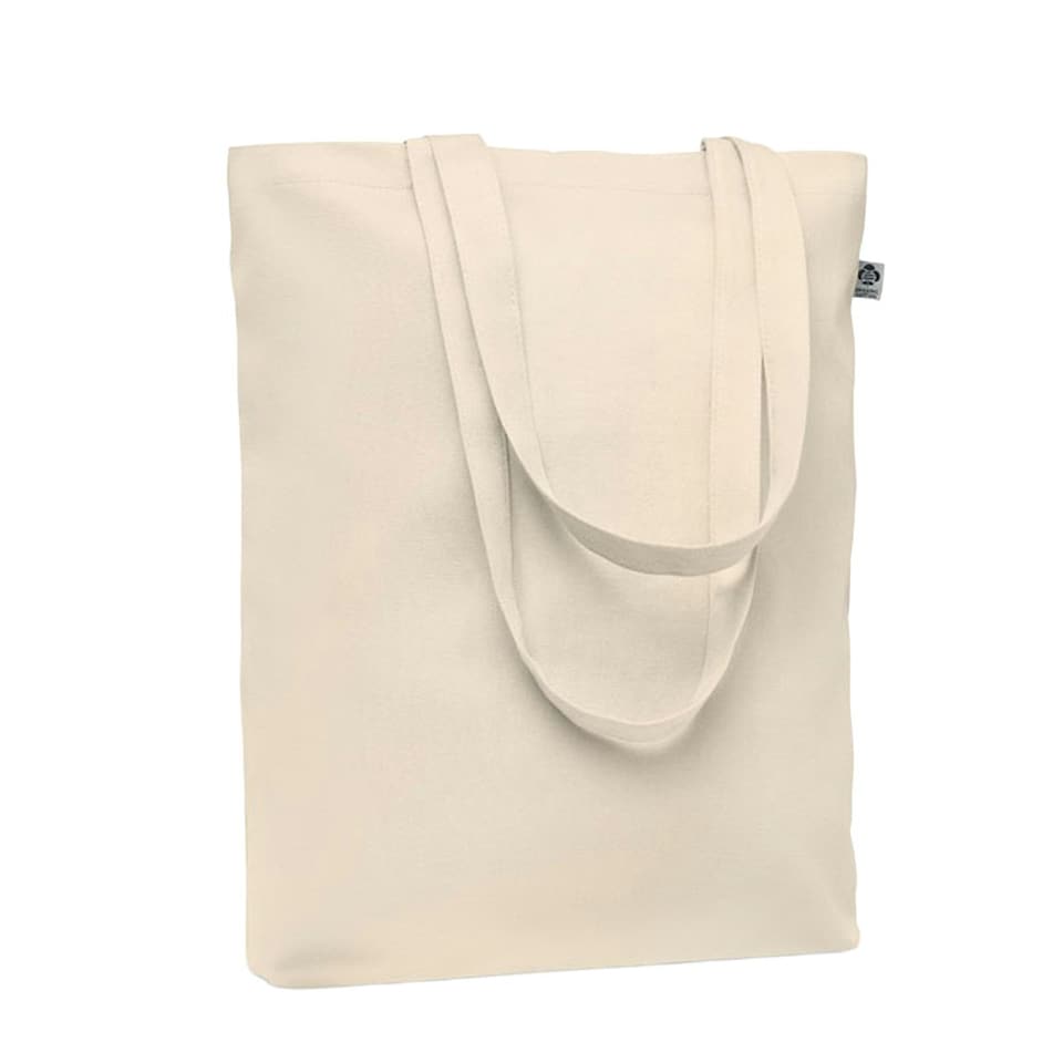 image 1 of MidOcean Rassa+ Canvas Shopper Bag - Beige - One Size | Brown