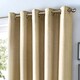 image 2 of Fusion Cannes Eyelet Curtains Natural
